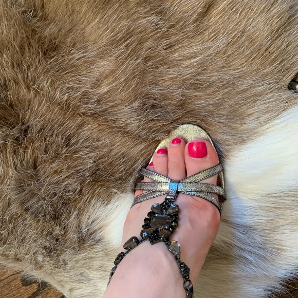 Touch of NINA jeweled sandals silver - Picture 9 of 11